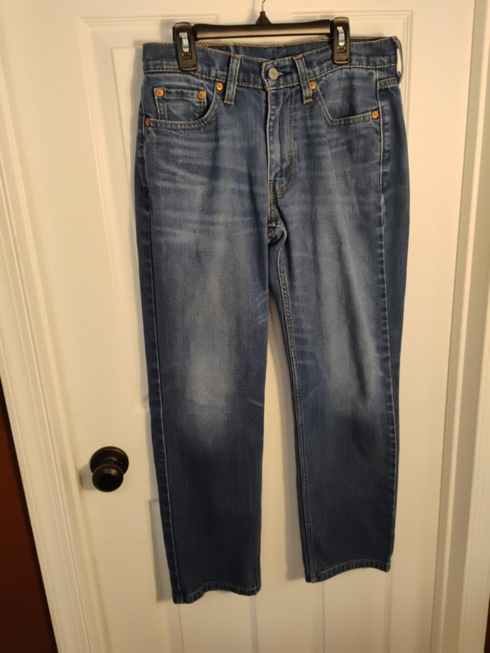 Men’s Levi’s 514 Straight Fit Jeans Medium Wash 30x30